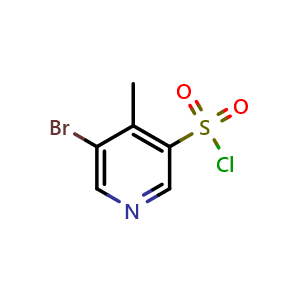 5-bromo-4-methylpyridine-3-sulfonyl chloride