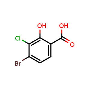 4-bromo-3-chloro-2-hydroxybenzoic acid