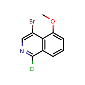 4-bromo-1-chloro-5-methoxyisoquinoline