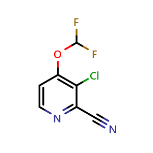 3-chloro-4-(difluoromethoxy)picolinonitrile