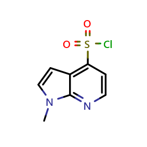 1-methyl-1H-pyrrolo[2,3-b]pyridine-4-sulfonyl chloride