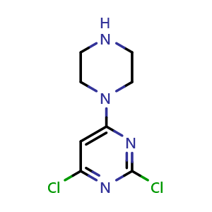 2,4-dichloro-6-(piperazin-1-yl)pyrimidine