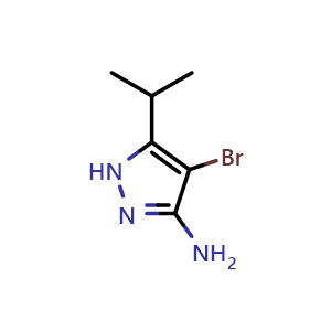4-bromo-5-isopropyl-1H-pyrazol-3-amine