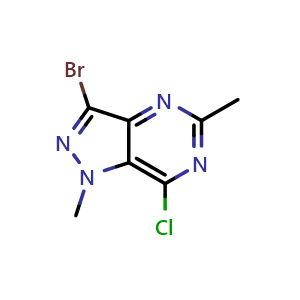 3-bromo-7-chloro-1,5-dimethyl-1H-pyrazolo[4,3-d]pyrimidine