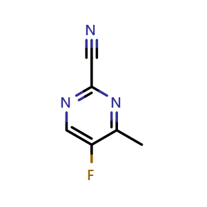 5-fluoro-4-methylpyrimidine-2-carbonitrile