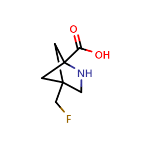 4-(fluoromethyl)-2-azabicyclo[2.1.1]hexane-1-carboxylic acid