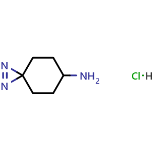 1,2-diazaspiro[2.5]oct-1-en-6-amine hydrochloride
