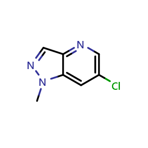 6-chloro-1-methyl-1H-pyrazolo[4,3-b]pyridine