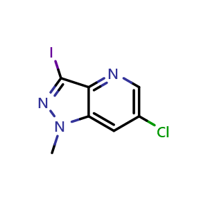 6-chloro-3-iodo-1-methyl-1H-pyrazolo[4,3-b]pyridine