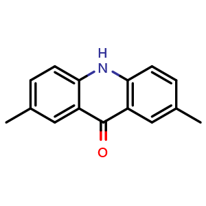 Chemical structure of 2,7-dimethylacridin-9(10H)-one , CAS 24212-76-8, AChemBlock U130693
