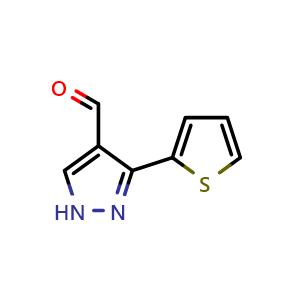 3-(thiophen-2-yl)-1H-pyrazole-4-carbaldehyde