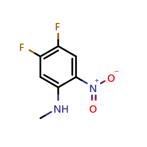 4,5-difluoro-N-methyl-2-nitroaniline