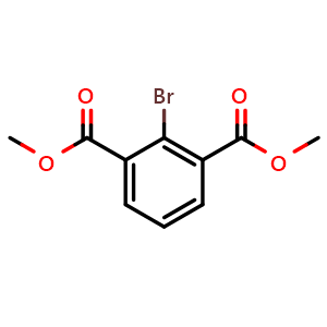 Chemical structure of dimethyl 2-bromoisophthalate , CAS 39622-80-5, AChemBlock U130853