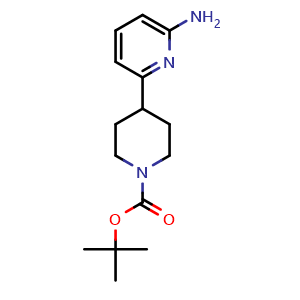 tert-butyl 4-(6-aminopyridin-2-yl)piperidine-1-carboxylate