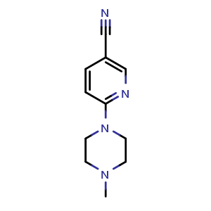 6-(4-methylpiperazin-1-yl)nicotinonitrile