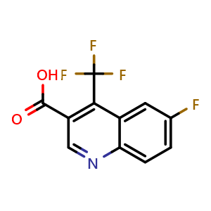 6-fluoro-4-(trifluoromethyl)quinoline-3-carboxylic acid