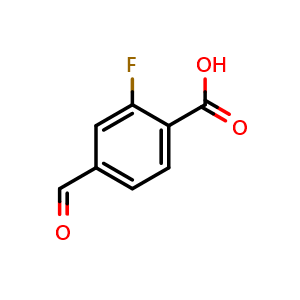 2-fluoro-4-formylbenzoic acid