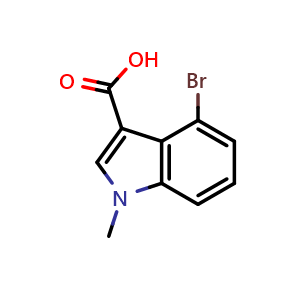 4-bromo-1-methyl-1H-indole-3-carboxylic acid