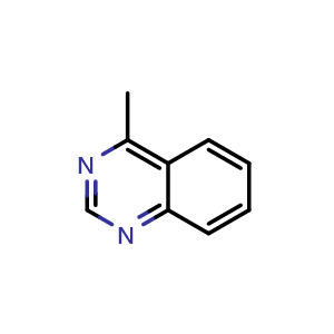 Chemical structure of 4-methylquinazoline , CAS 700-46-9, AChemBlock U131119