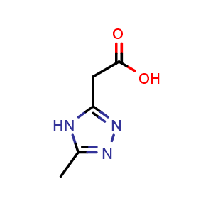 2-(5-methyl-4H-1,2,4-triazol-3-yl)acetic acid