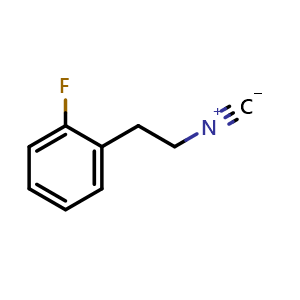1-fluoro-2-(2-isocyanoethyl)benzene