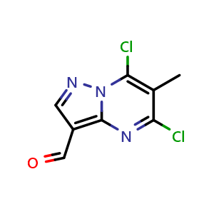 5,7-dichloro-6-methylpyrazolo[1,5-a]pyrimidine-3-carbaldehyde