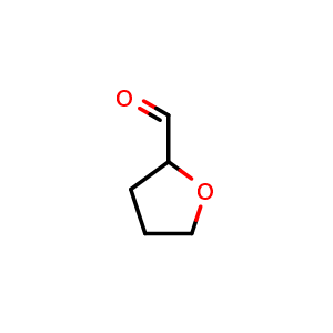 Chemical structure of tetrahydrofuran-2-carbaldehyde , CAS 7681-84-7, AChemBlock U131168
