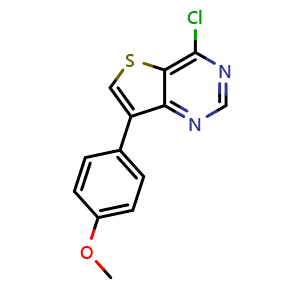 4-chloro-7-(4-methoxyphenyl)thieno[3,2-d]pyrimidine