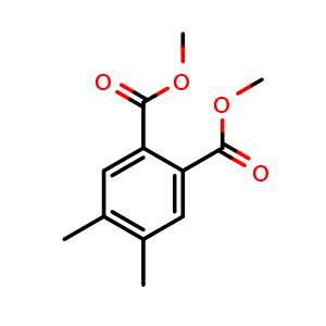 Chemical structure of dimethyl 4,5-dimethylphthalate , CAS 17649-59-1, AChemBlock U131471