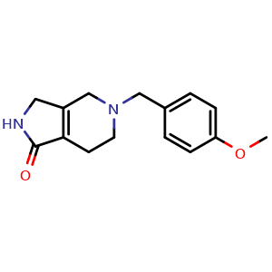 5-(4-methoxybenzyl)-2,3,4,5,6,7-hexahydro-1H-pyrrolo[3,4-c]pyridin-1-one