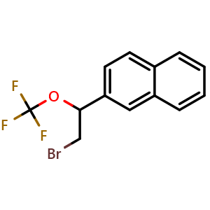 2-(2-bromo-1-(trifluoromethoxy)ethyl)naphthalene