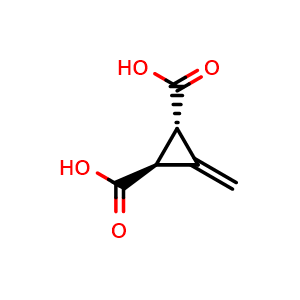 (1S,2S)-3-methylenecyclopropane-1,2-dicarboxylic acid