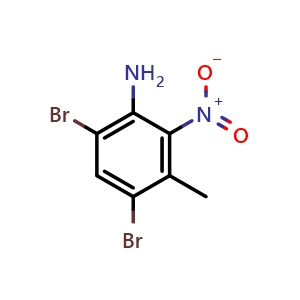 4,6-dibromo-3-methyl-2-nitroaniline