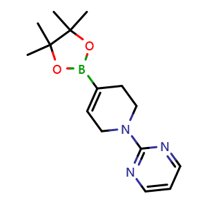 2-(4-(4,4,5,5-tetramethyl-1,3,2-dioxaborolan-2-yl)-3,6-dihydropyridin-1(2H)-yl)pyrimidine