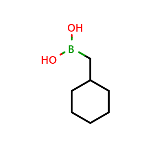 Chemical structure of Cyclohexylmethylboronic acid , CAS 27762-64-7, AChemBlock U131659
