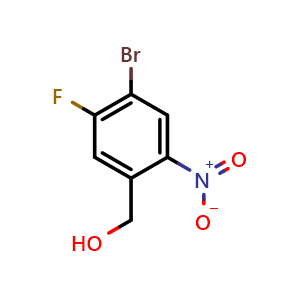 (4-bromo-5-fluoro-2-nitrophenyl)methanol