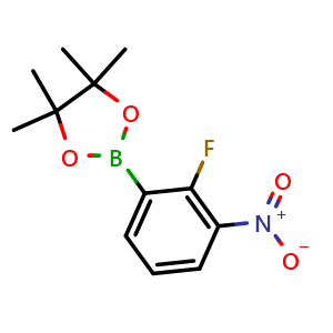 2-(2-fluoro-3-nitrophenyl)-4,4,5,5-tetramethyl-1,3,2-dioxaborolane