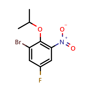 1-bromo-5-fluoro-2-isopropoxy-3-nitrobenzene