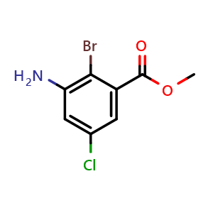 methyl 3-amino-2-bromo-5-chlorobenzoate