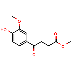 methyl 4-(4-hydroxy-3-methoxyphenyl)-4-oxobutanoate