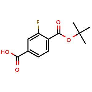 4-(tert-butoxycarbonyl)-3-fluorobenzoic acid