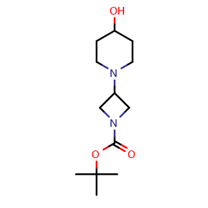 tert-butyl 3-(4-hydroxypiperidin-1-yl)azetidine-1-carboxylate