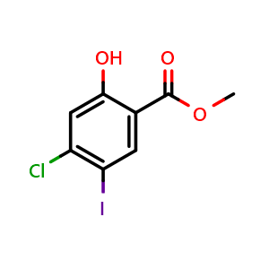 methyl 4-chloro-2-hydroxy-5-iodobenzoate