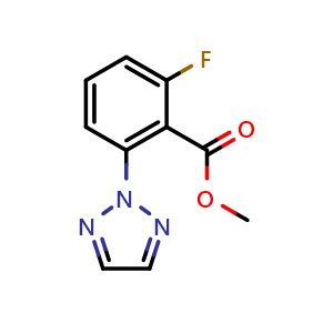 methyl 2-fluoro-6-(2H-1,2,3-triazol-2-yl)benzoate