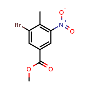 methyl 3-bromo-4-methyl-5-nitrobenzoate