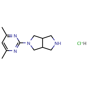 octahydro-2-(4,6-dimethylpyrimidin-2-yl)pyrrolo[3,4-c]pyrrole hydrochloride