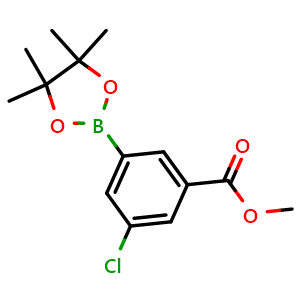 methyl 3-chloro-5-(4,4,5,5-tetramethyl-1,3,2-dioxaborolan-2-yl)benzoate