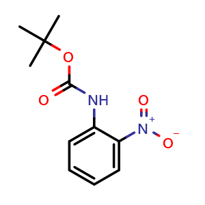 Chemical structure of tert-butyl 2-nitrophenylcarbamate , CAS 54614-93-6, AChemBlock U132083