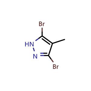 3,5-dibromo-4-methyl-1H-pyrazole