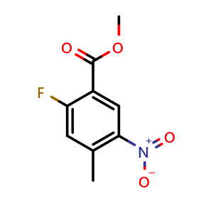 methyl 2-fluoro-4-methyl-5-nitrobenzoate